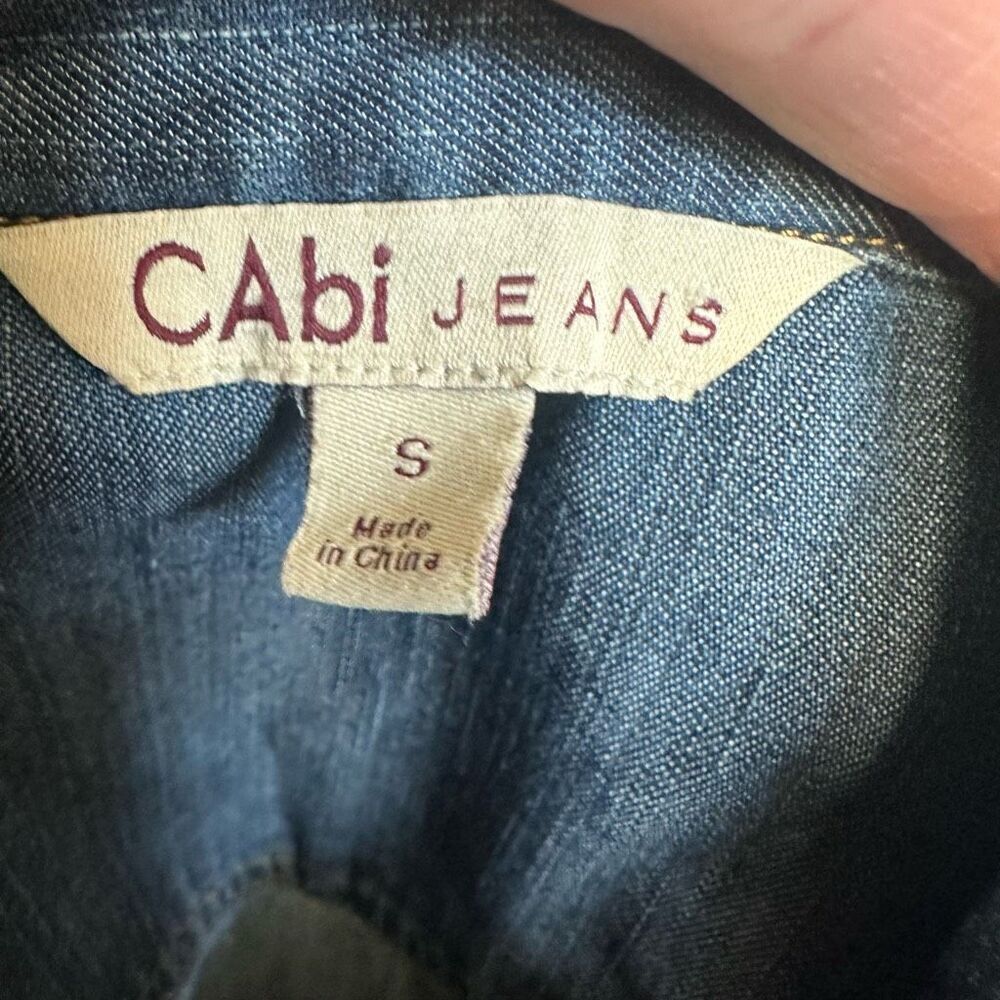 Cabi Denim Button Down S Elevated Basics Minimali… - image 3